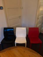 Eetkamer stoelen (verschillende kleuren), Huis en Inrichting, Ophalen, Zo goed als nieuw, Overige kleuren, Vijf, Zes of meer stoelen