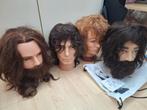 4 nieuwe oefenhoofden man sibel kapper barbier, Ophalen of Verzenden, Nieuw