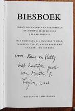 Biesheuvel - gesigneerd met opdracht, foto en knipselarchief, Ophalen of Verzenden, Zo goed als nieuw, Maarten Biesheuvel, Nederland