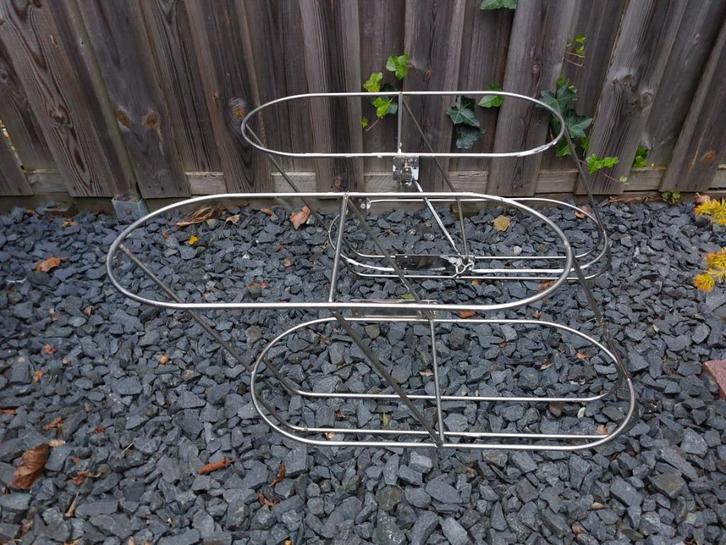 Twee RVS fenderhouders schuin voor 2 fenders, Watersport en Boten, Accessoires en Onderhoud, Gebruikt, Overige typen, Ophalen