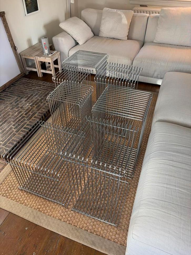 Originele Verner Panton Wire Frames by Fritz Hansen, Verzamelen, Retro, Huis en Inrichting, Ophalen