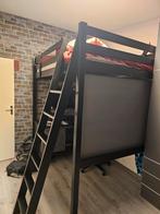 IKEA STORÅ hoogslaper zonder matras vanaf 15 dec beschikbaar, Ophalen, Wit, Tweepersoons, 140 cm