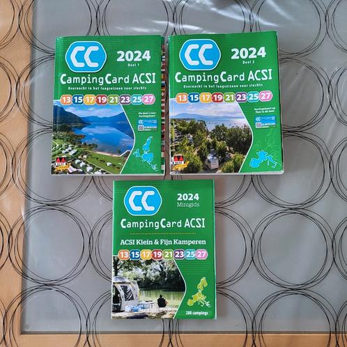 Campingcard ACSI 2024 reisgidsen, Boeken, Reisgidsen, Zo goed als nieuw, Campinggids, Europa, Overige merken, Ophalen of Verzenden
