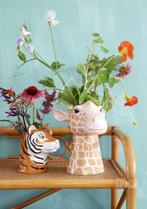 Giraffe vaas RICE hoofd, Overige kleuren, Nieuw, Ophalen of Verzenden, Glas