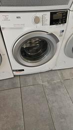 Prachtige AEG setje Wasmachine/Warmtepomp Droger 9KG, 1200 tot 1600 toeren, 8 tot 10 kg, Ophalen of Verzenden, Zo goed als nieuw