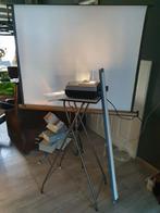 Complete dia projectie set met toebehoren, Ophalen, Gebruikt, Met scherm