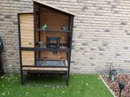 Vogelkooi volière nieuw is van hout, Dieren en Toebehoren, Ophalen, Kooi, Zo goed als nieuw, 90 cm of meer