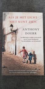 Als je het licht niet kunt zien - Anthony Doerr, Verzenden, Zo goed als nieuw