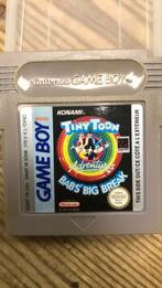 Nintendo game boy, Tiny Toon Babs big break, Spelcomputers en Games, Gebruikt, 1 speler, Onbekend, Ophalen of Verzenden