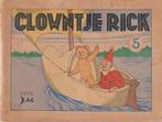 Clowntje Rick 5 uit 1950, Eén stripboek, Ophalen of Verzenden, Gelezen