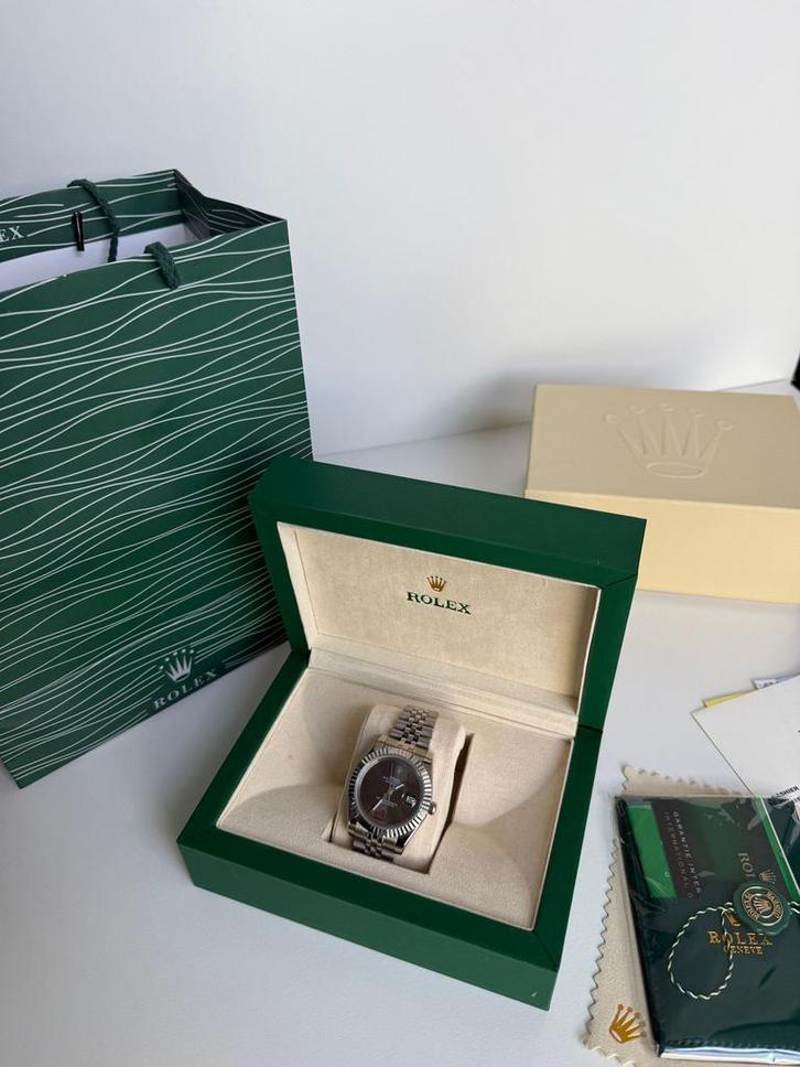 Rolex datejust arabic dial, Sieraden, Tassen en Uiterlijk, Sporthorloges, Nieuw, Ophalen of Verzenden