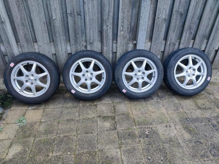 Velgenset met winterbanden  185/60 R15, Auto-onderdelen, Overige Auto-onderdelen, Seat, Toyota, Volkswagen, Skoda, Gebruikt, Ophalen