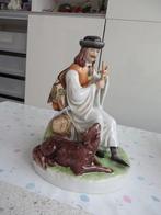 Zsolnay beeld  fluitspelende herder, Ophalen of Verzenden