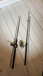 2 goede en super nette vishengels, Watersport en Boten, Hengelsport | Algemeen, Ophalen of Verzenden, Zo goed als nieuw