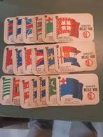 Belle Gueuze viltjes:19x Marine Vlaggen, Ophalen of Verzenden, Zo goed als nieuw, Viltje(s), Overige merken