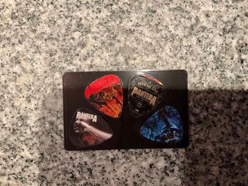 4 uitneembare plectrums van Pantera beschikbaar voor biedingen