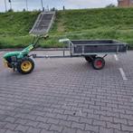 Ferrari tuinmachine , met kiepkar , maaibalk en rolbezem, Ophalen, Gebruikt, Overige soorten