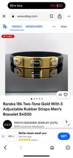 18K Gouden Baraka Armband - Nieuwstaat!, Ophalen of Verzenden, Nieuw, Goud