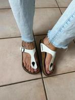 GRATIS VERZENDEN WITTE LAK GIZEH BIRKENSTOCK SLIPPERS 37, Slippers, BIRKENSTOCK GIZEH 37, Wit, Zo goed als nieuw