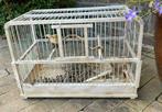 Brocant vogelkooitje, Ophalen