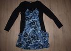 Zwart met Blauwe Tuniek LIV (40), Maat 38/40 (M), Zwart, Ophalen of Verzenden, Zo goed als nieuw