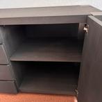 Complete Eetkamer Set: Kast, Spiegel, Tafel + 6 Stoelen, Huis en Inrichting, Ophalen, Gebruikt, 150 tot 200 cm, Eikenhout