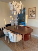 Zuiver Twist eettafel, Huis en Inrichting, Tafels | Eettafels, 200 cm of meer, Zo goed als nieuw, Rechthoekig, 50 tot 100 cm