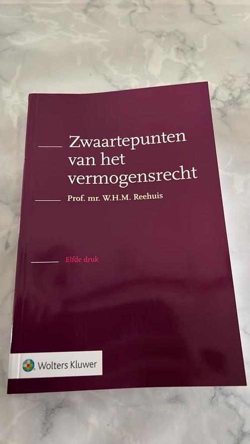 Zwaartepunten van het vermogensrecht, Boeken, Studieboeken en Cursussen, Zo goed als nieuw, Ophalen of Verzenden
