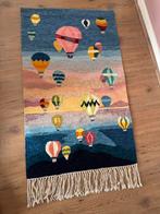 Prachtig Wollen wandkleed heteluchtbalonnen  mothers commerc, Huis en Inrichting, Ophalen of Verzenden, Nieuw