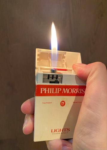 Philip Morris Aansteker - Collector's Item beschikbaar voor biedingen