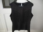 heel leuk zwart topje met franjers merk only maat 40 zgan, Kleding | Dames, Tops, Maat 38/40 (M), Zwart, Ophalen of Verzenden