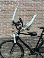 Yepp voorstoeltje met windscherm en 2 adapters, Fietsen en Brommers, Fietsaccessoires | Fietsstoeltjes, Ophalen of Verzenden, Zo goed als nieuw