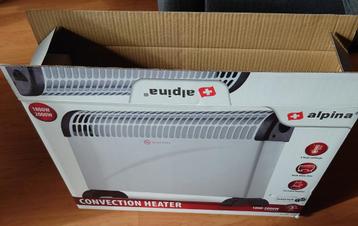 Alpina convector kachel - drie standen: 750W, 1250W, 2000W beschikbaar voor biedingen