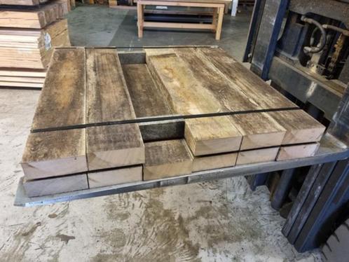 Hardhouten balken 6.0x15.8 cm - 95 cm lang - nr: HB623, Tuin en Terras, Palen, Balken en Planken, Nieuw, Balken, Minder dan 180 cm