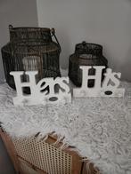 Riverdale wandkapstokken 'His' en 'Hers', Wandkapstok, Ophalen of Verzenden, Zo goed als nieuw, Minder dan 100 cm