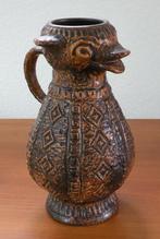 Vaas. Jasba. Azteeks. Heeel apart model., Overige kleuren, Aardewerk of Porselein, Ophalen of Verzenden, Zo goed als nieuw