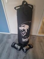 Bokszak + Handschoenen set, Ophalen, Zo goed als nieuw, Bokszak