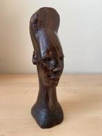 Afrikaanse buste houtsnijwerk, Ophalen of Verzenden