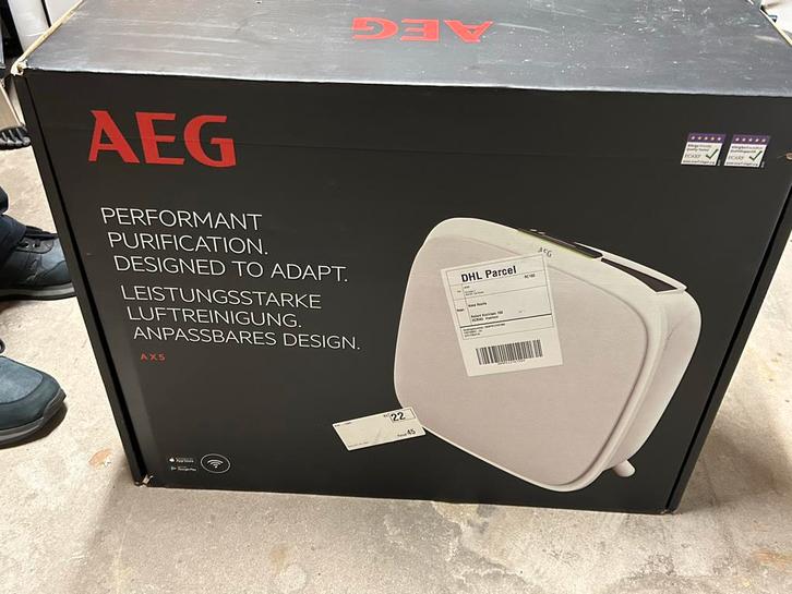 AEG AX5 Luchtreiniger -Nieuw, Witgoed en Apparatuur, Luchtbehandelingsapparatuur, Nieuw, Luchtreiniger, Ophalen