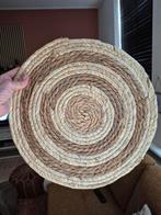 4 Stuks Placemats van Riet, Schaal, Rond, Ophalen of Verzenden, Zo goed als nieuw