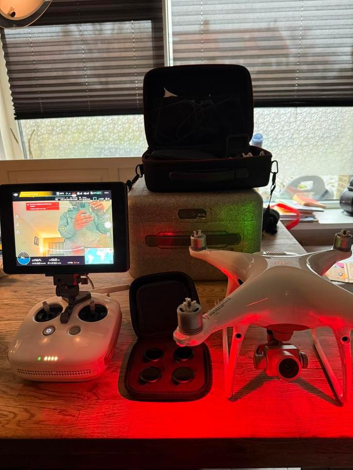 Dji phantom 4 V2.0 pro combo als nieuw, Audio, Tv en Foto, Drones, Nieuw, Drone met camera, Ophalen of Verzenden