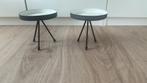 Metalen Bijzettafels / Plantenstandaards - Set van 2, Ophalen, Minder dan 45 cm, Minder dan 55 cm, Gebruikt