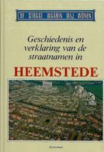 BOEKWERK HEEMSTEDE GESCHIEDENIS EN VERKLARING VAN DE STRAAT, Ophalen of Verzenden, Zo goed als nieuw, 20e eeuw of later