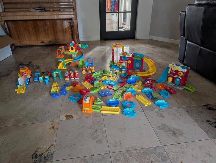 Enorme collectie VTech ToetToet en ZoefZoef. Sinterklaas!, Kinderen en Baby's, Speelgoed | Vtech, Zo goed als nieuw, 2 tot 4 jaar