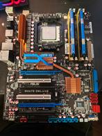 amd moederbord + cpu, Ophalen, Gebruikt, DDR2, Socket AM2