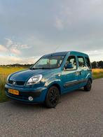 Renault Kangoo 1.6 Airco, Apple carplay, dubbele schuifdeur, Auto's, Stof, Blauw, Origineel Nederlands, Handgeschakeld