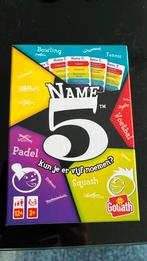 Name 5 spel goliath, Ophalen, Zo goed als nieuw