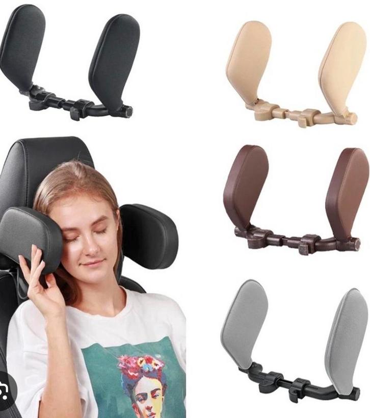 Universele Verstelbare Hoofdsteun Auto, Auto diversen, Auto-accessoires, Zo goed als nieuw, Ophalen