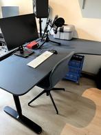 Ikea BEKANT bureau, 160x110 cm, Ophalen, Gebruikt, Bureau