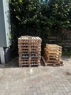 Houten pallets, Tuin en Terras, Haardhout, Minder dan 3 m³, Ophalen, Overige houtsoorten, Blokken